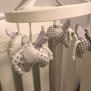 Pottery Barn elephant mobile